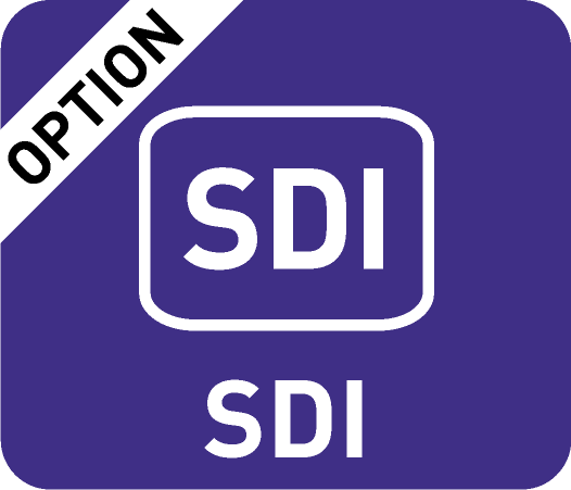 3G/HD/SD-SDI (option)
