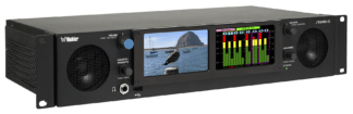 iVAM2-2 SDI & 2110 video-audio monitor isometric image